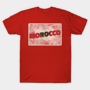 Morocco Vintage style retro souvenir T-Shirt